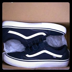 Old Skool Vans Pro Navy/White